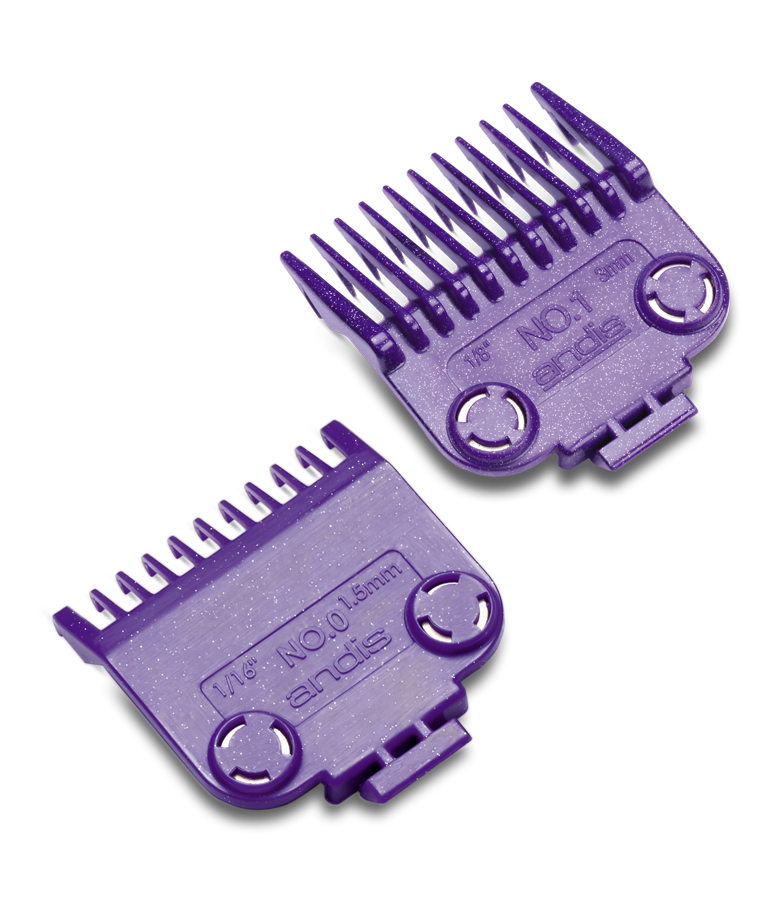 Andis Attachment Comb 01900 Dual Magnetic 2 PK #0 #1