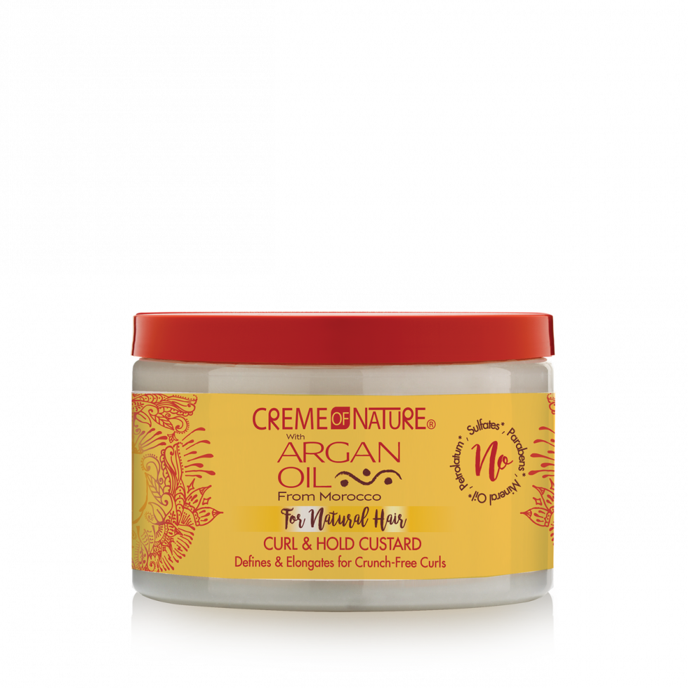 Creme of Nature Argan Oil Curl & Hold Custard Curl Defining Jelly 11.5oz