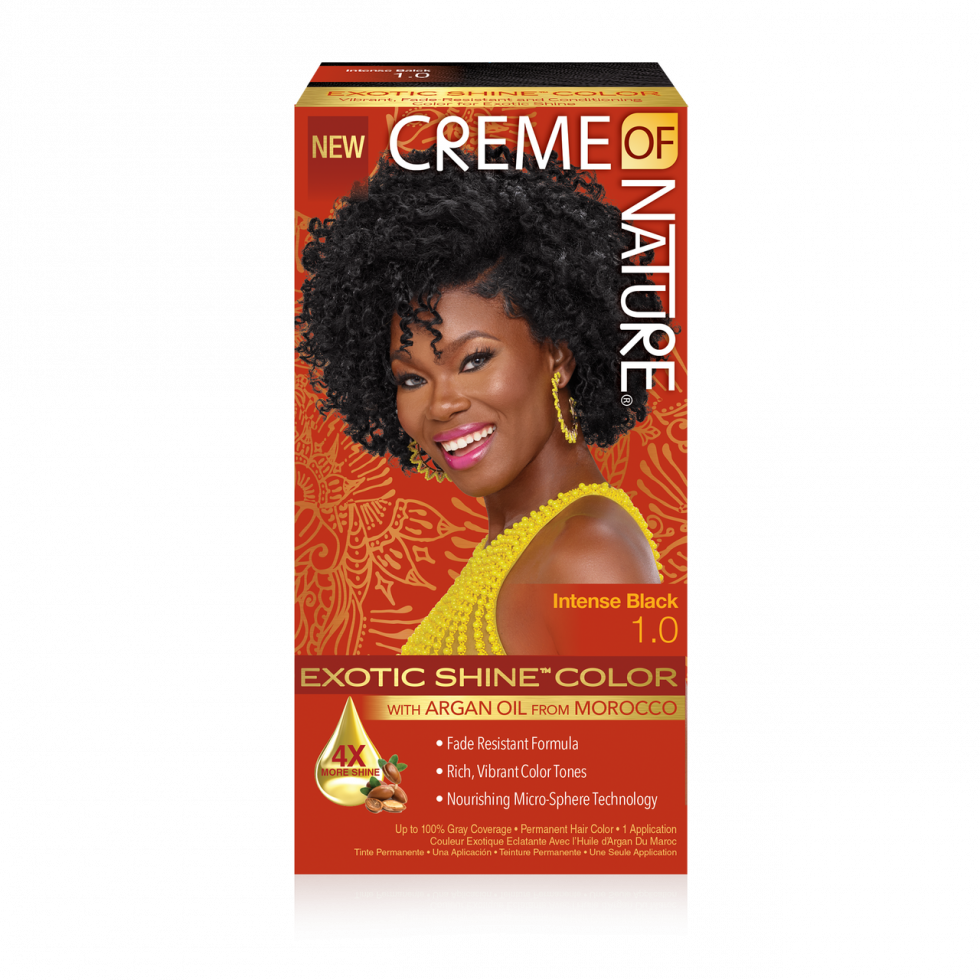 Creme of Nature Gel Hair Color 1.0 Intense Black