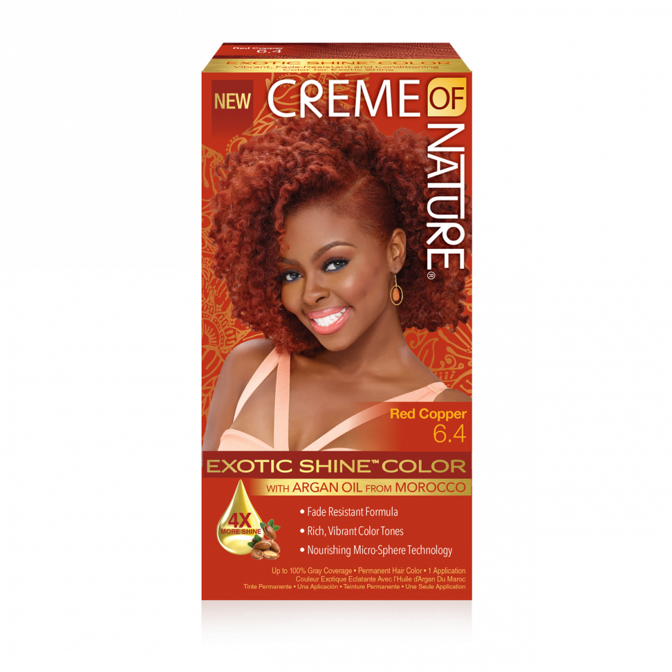 Creme of Nature Gel Hair Color 6.4 Red Copper