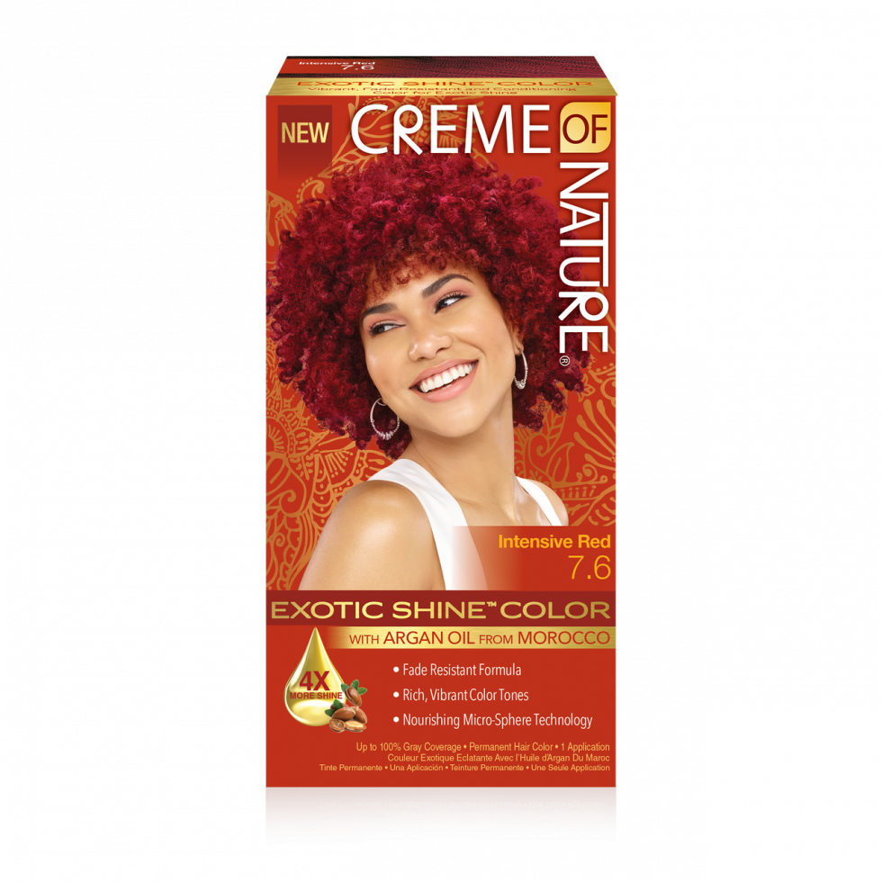 Creme of Nature Gel Hair Color 7.6 Intensive Red