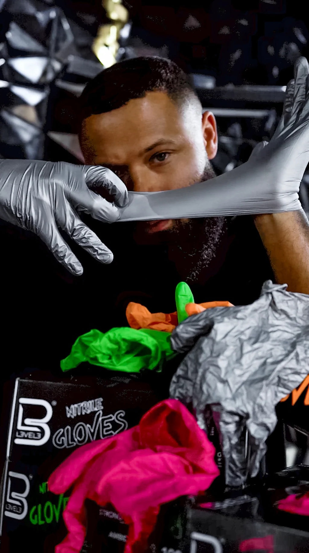 Level 3 Professional Nitrile Gloves 100 Pack