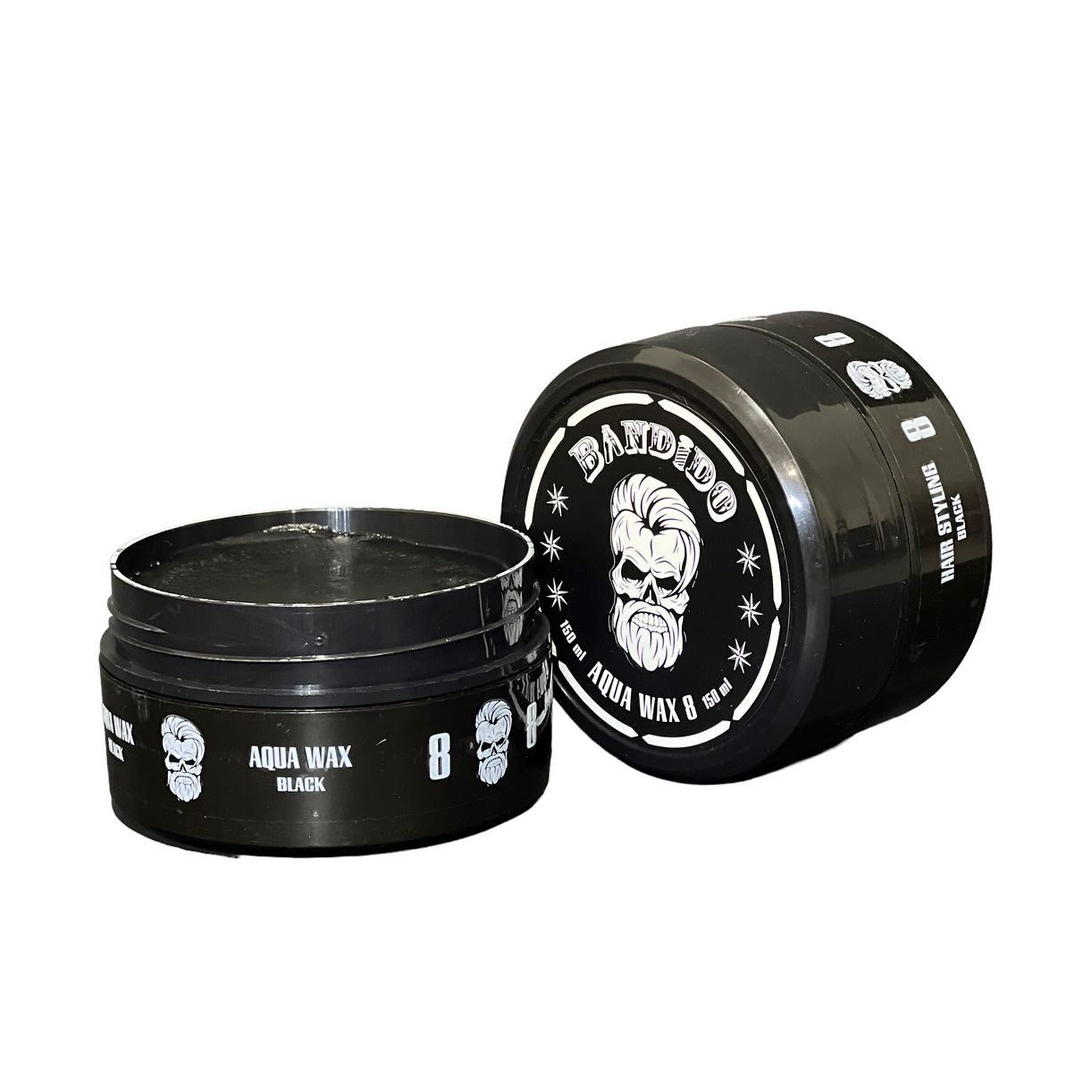 Bandido Aqua Hair Styling Wax #8 Black 150ml