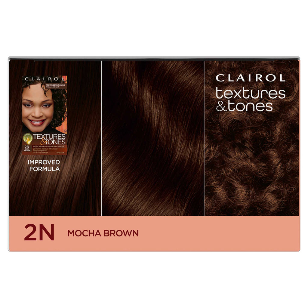 Clairol Textures & Tones 2N Mocha Brown