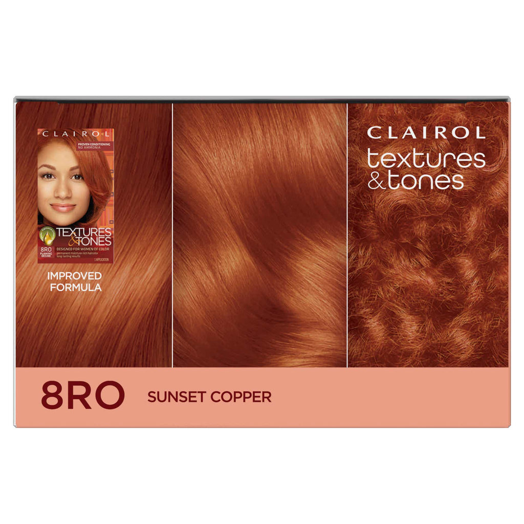 Clairol Textures & Tones 8RO Sunset Copper