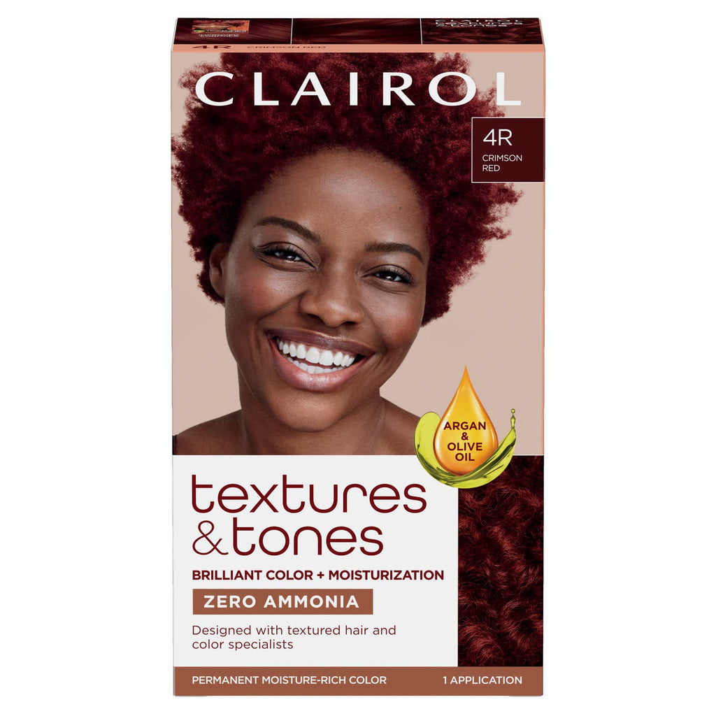Clairol Textures & Tones 4R Crimson Red