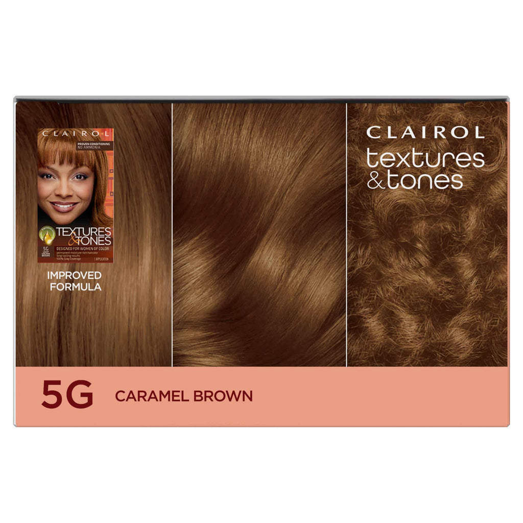 Clairol Textures & Tones 5G Carmel Brown