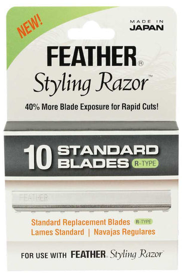 Jatai Feather Styling Blades R Type 10pk