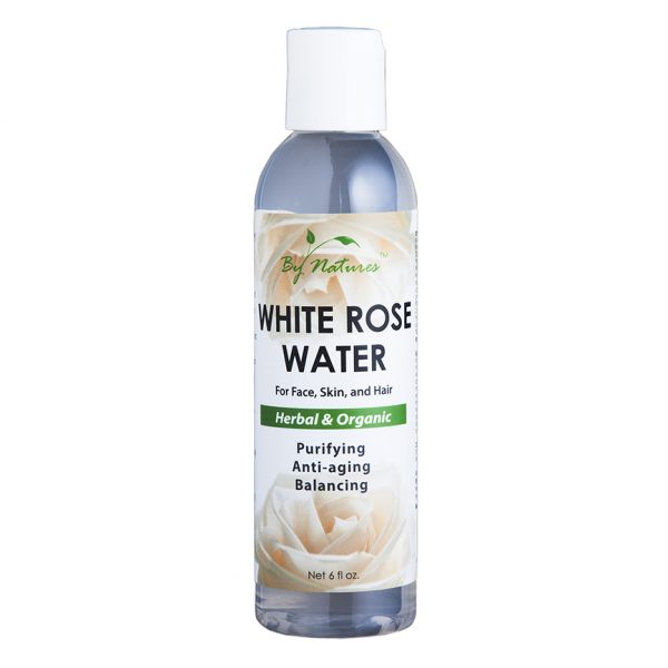 By Natures White Rose Water 6oz
