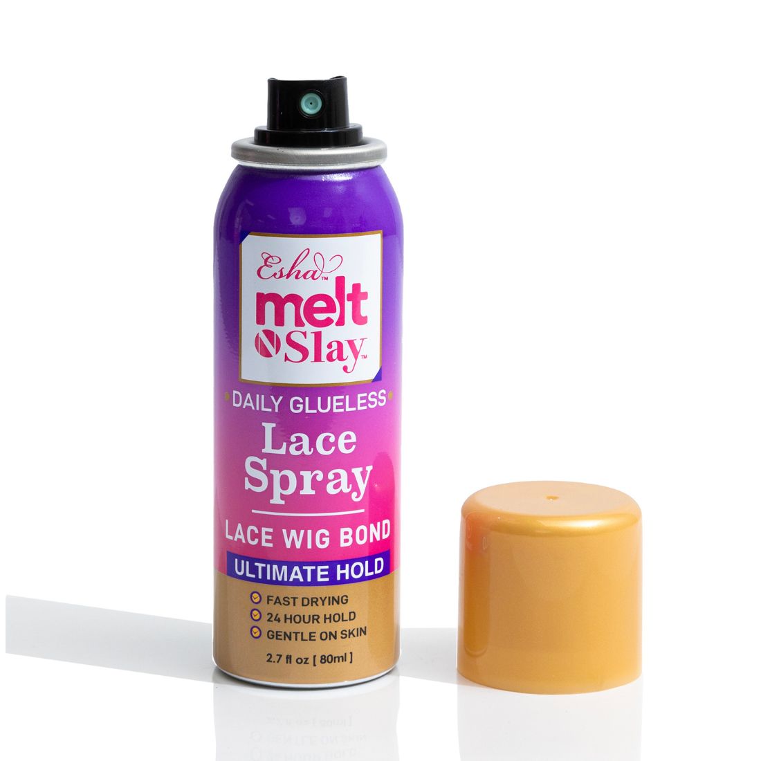 Esha Melt N Slay Daily Glueless Lace Spray Ultimate Hold 2.7 oz