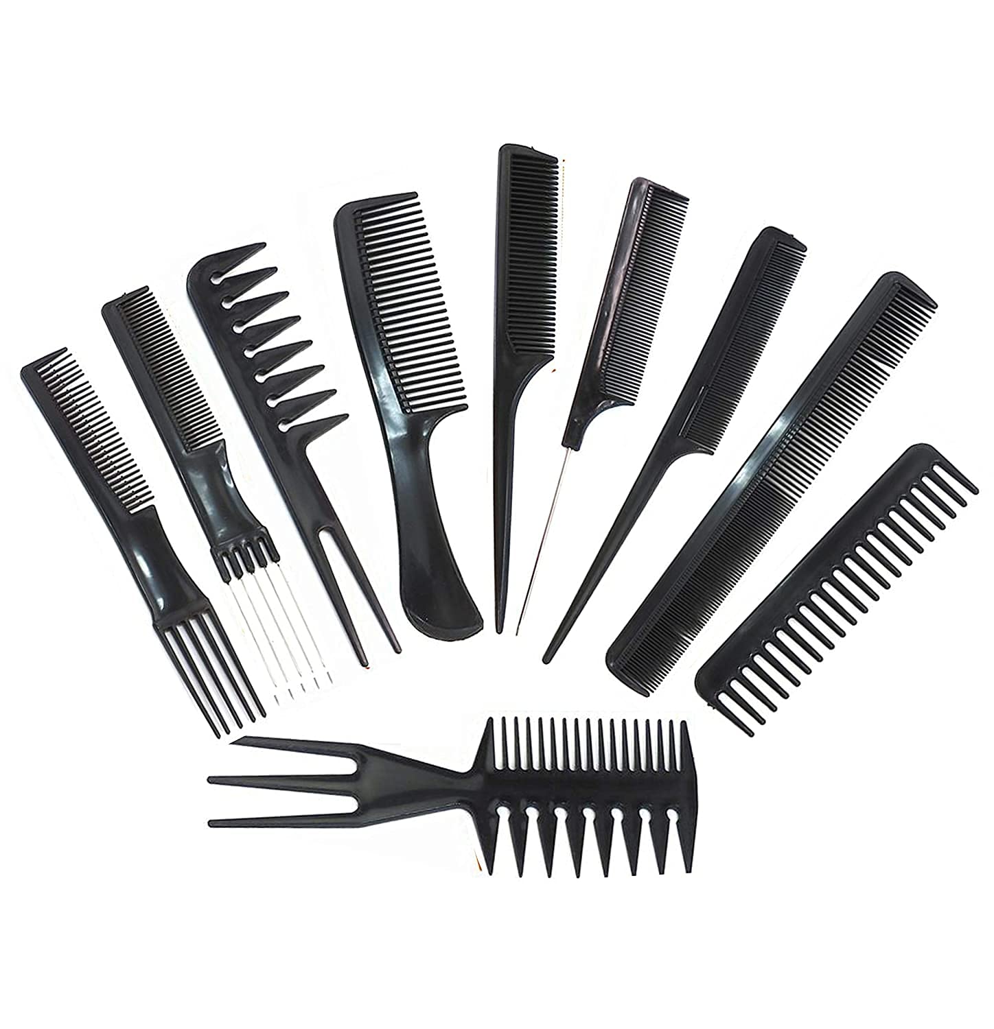DREAM 10 PCS Comb Set Black