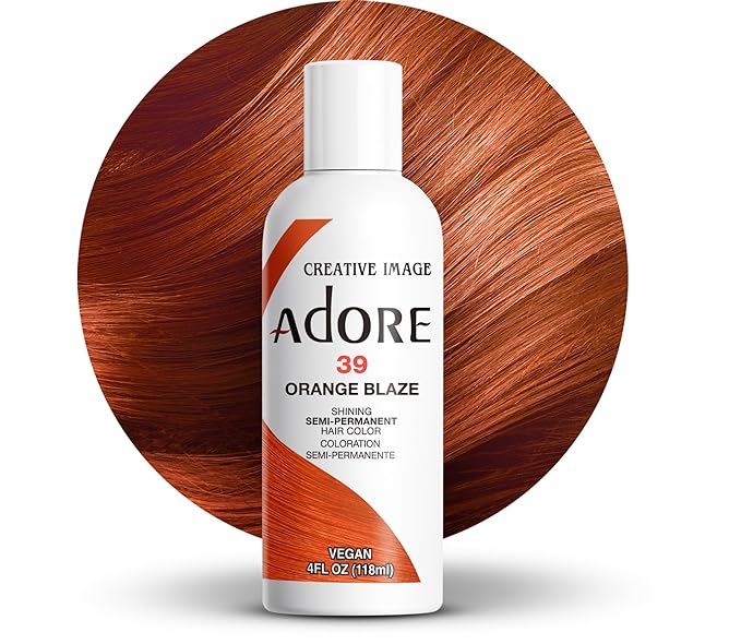 Adore Hair Color 39 Orange Blaze