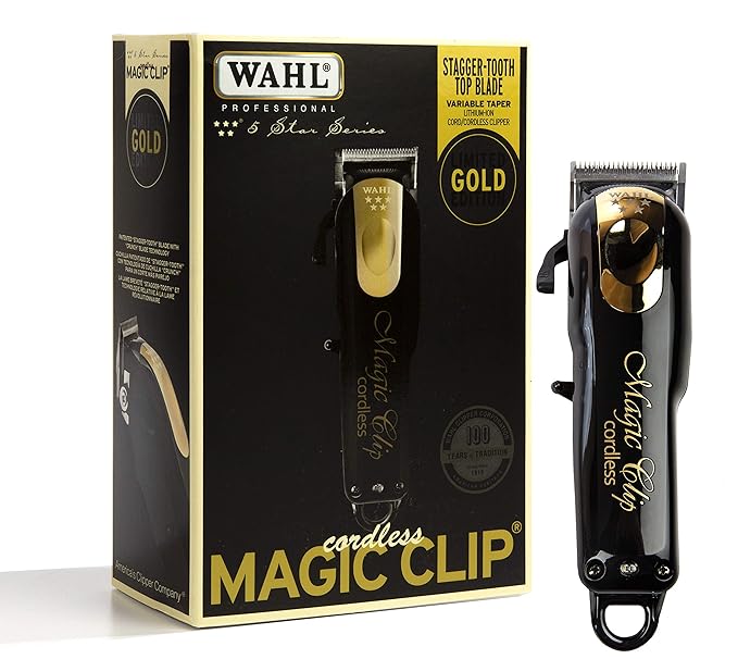 Wahl 5 Star Cordless Magic Clip Black