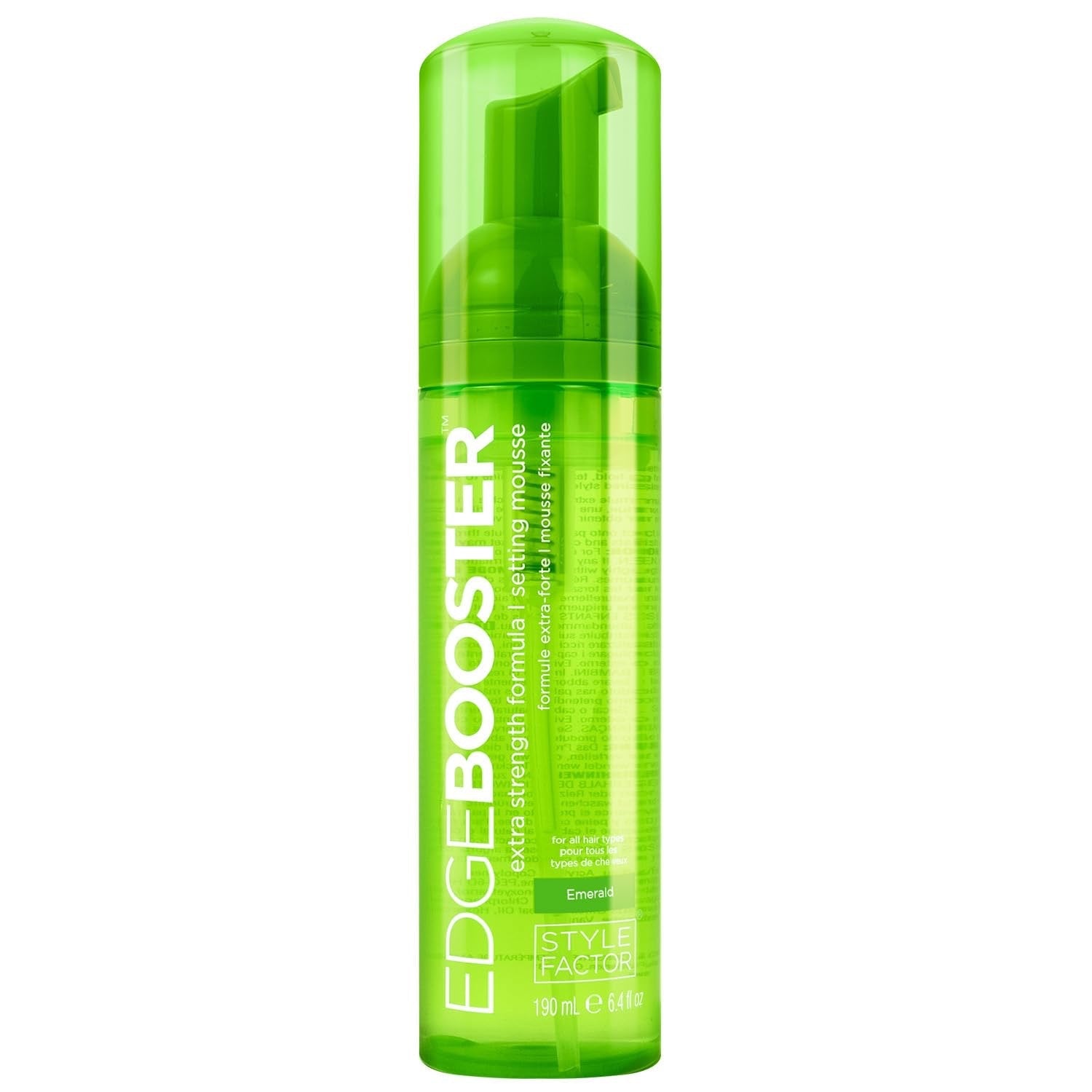 Edge Booster Extra Strength Setting Mousse Emerald