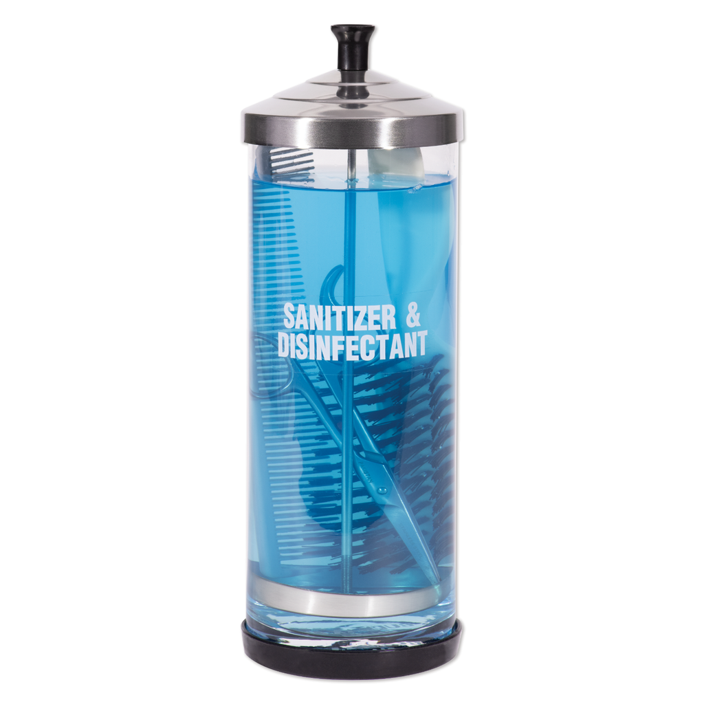 Scalpmaster Sanitizing Jar GLASS 39 oz