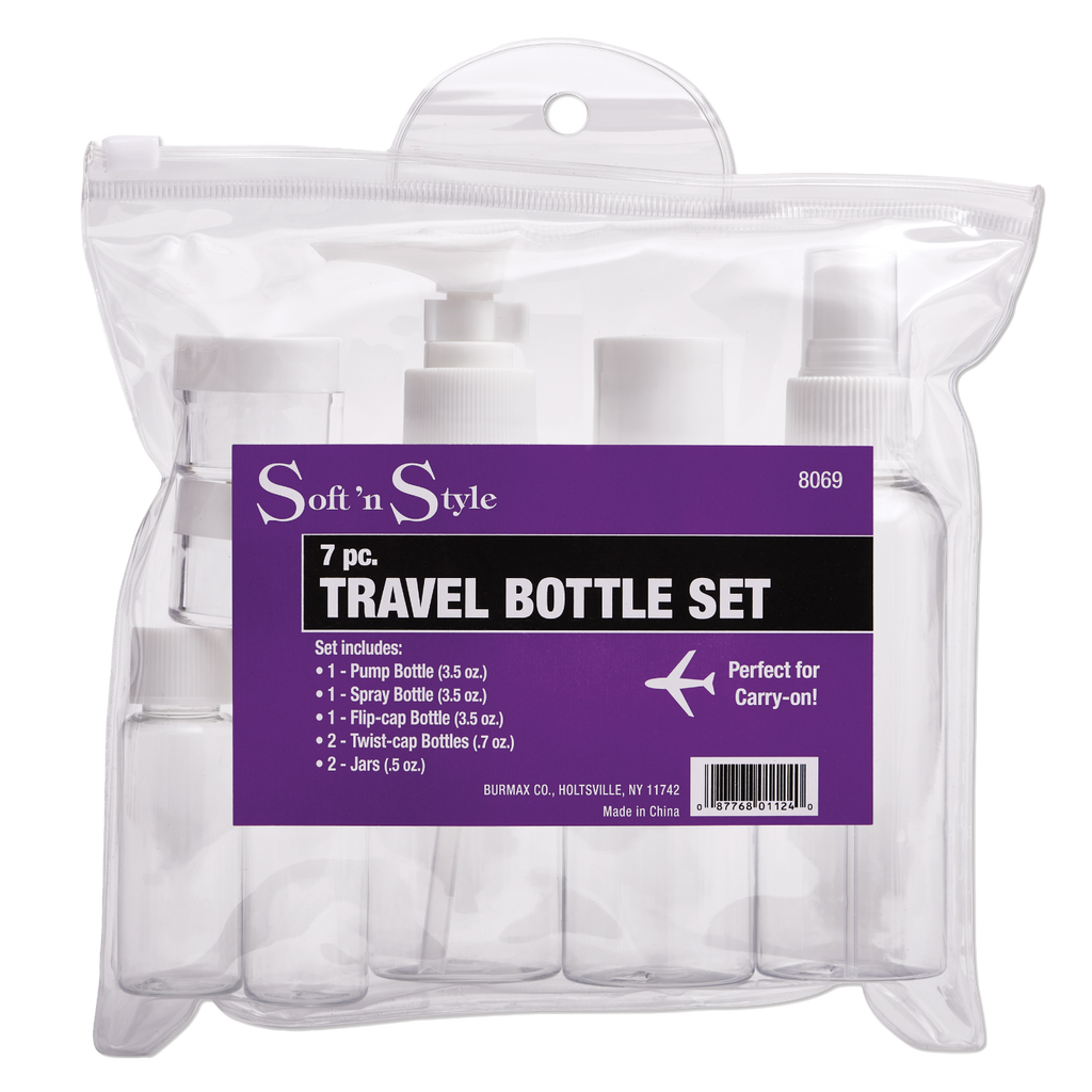 Soft n Style Travel Bottle Set 7 PC