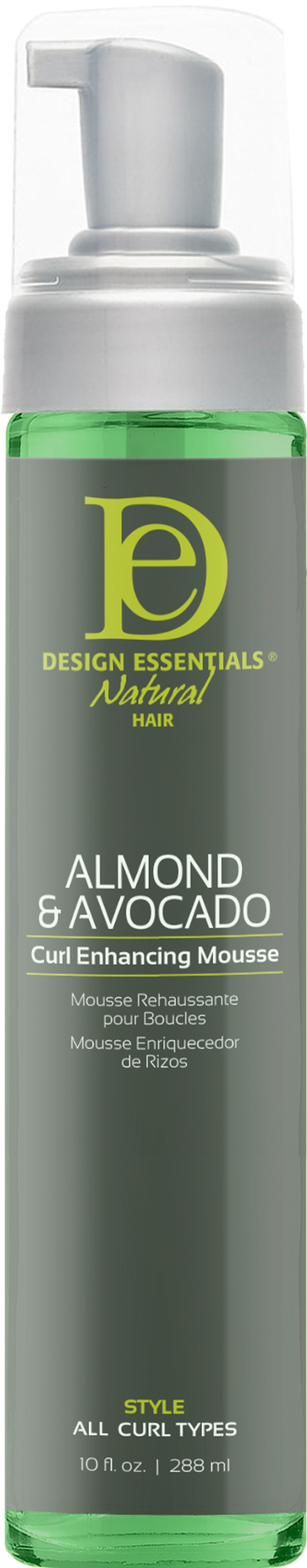 Design Essentials Almond & Avocado Curl Enhancing Mousse 10 oz