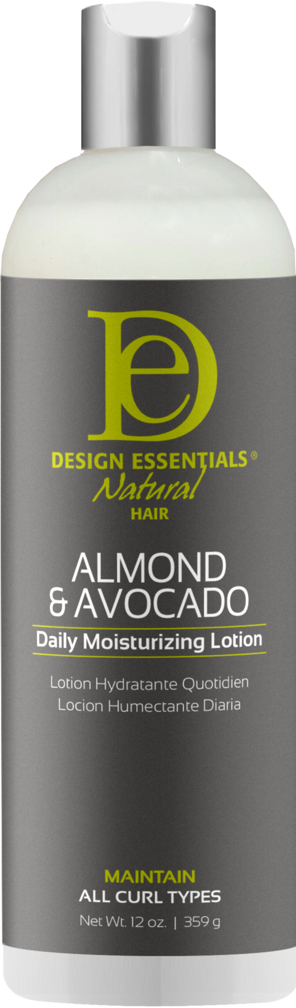 Design Essentials Almond & Avocado Daily Moisturizing Lotion