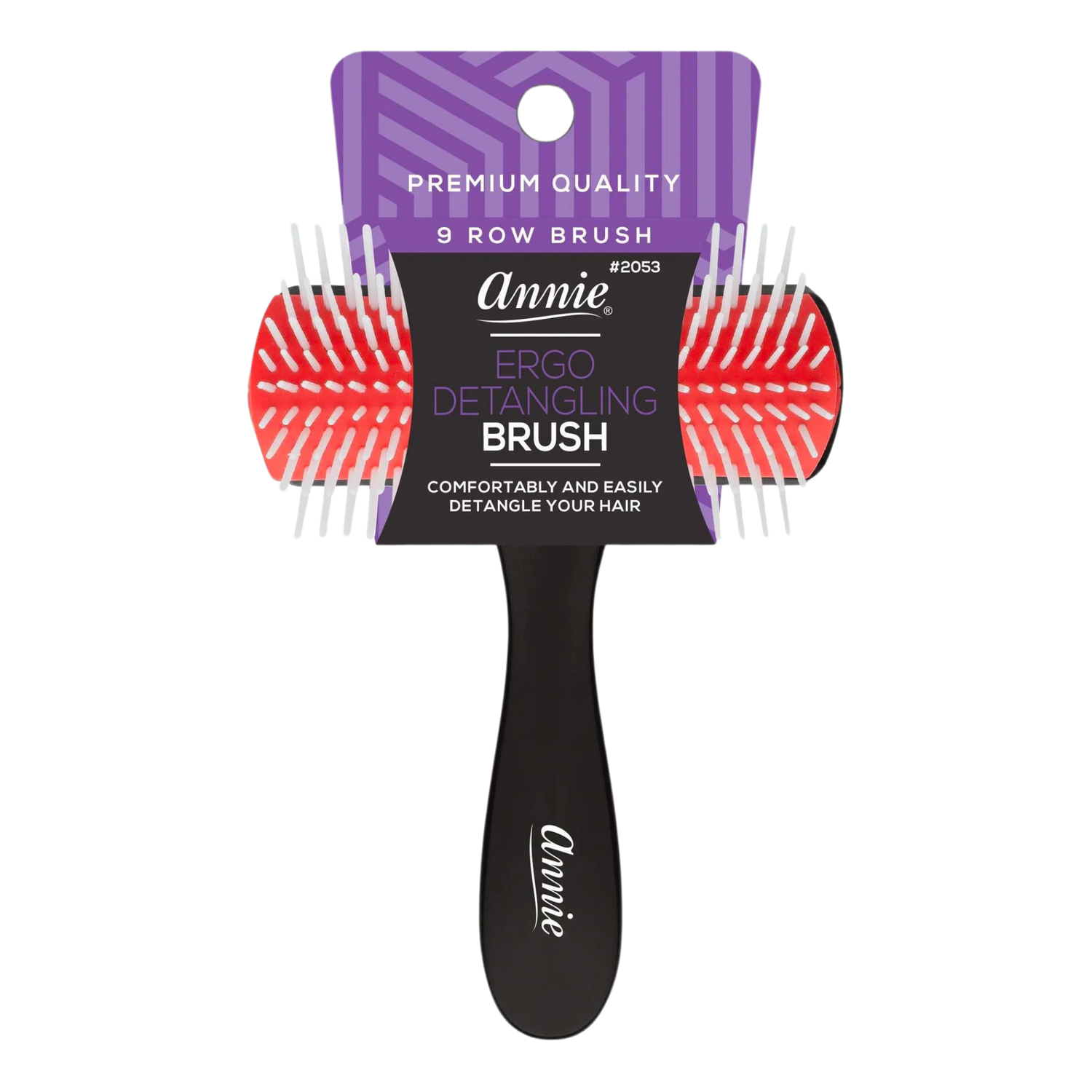 Annie Ergo Detangling Brush 9 Row