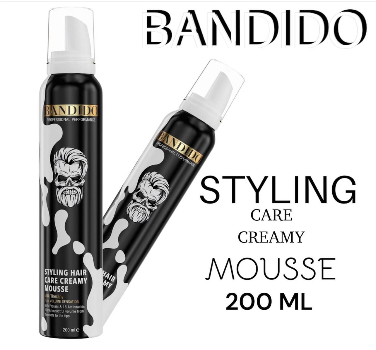 Bandido Creamy Hair Mousse 200ml