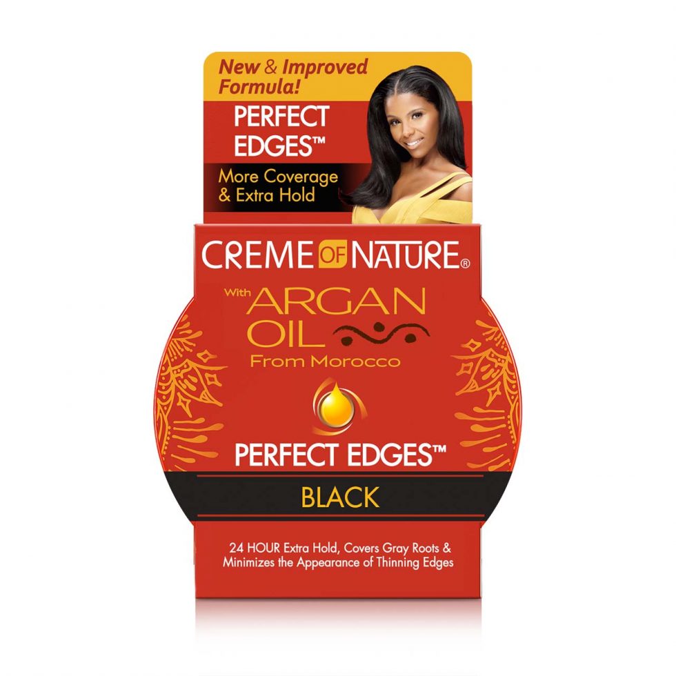Creme of Nature Argan Oil Perfect Edges Black 2.25oz