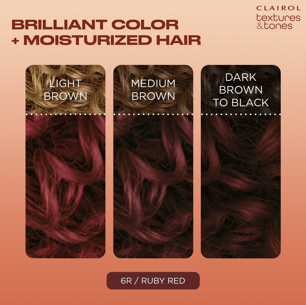 Clairol Textures & Tones 6R Ruby Red