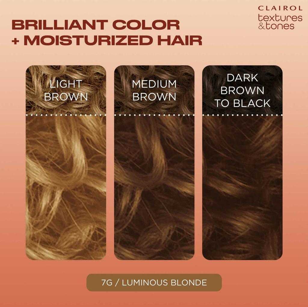 Clairol Textures & Tones 7G Luminous Blonde