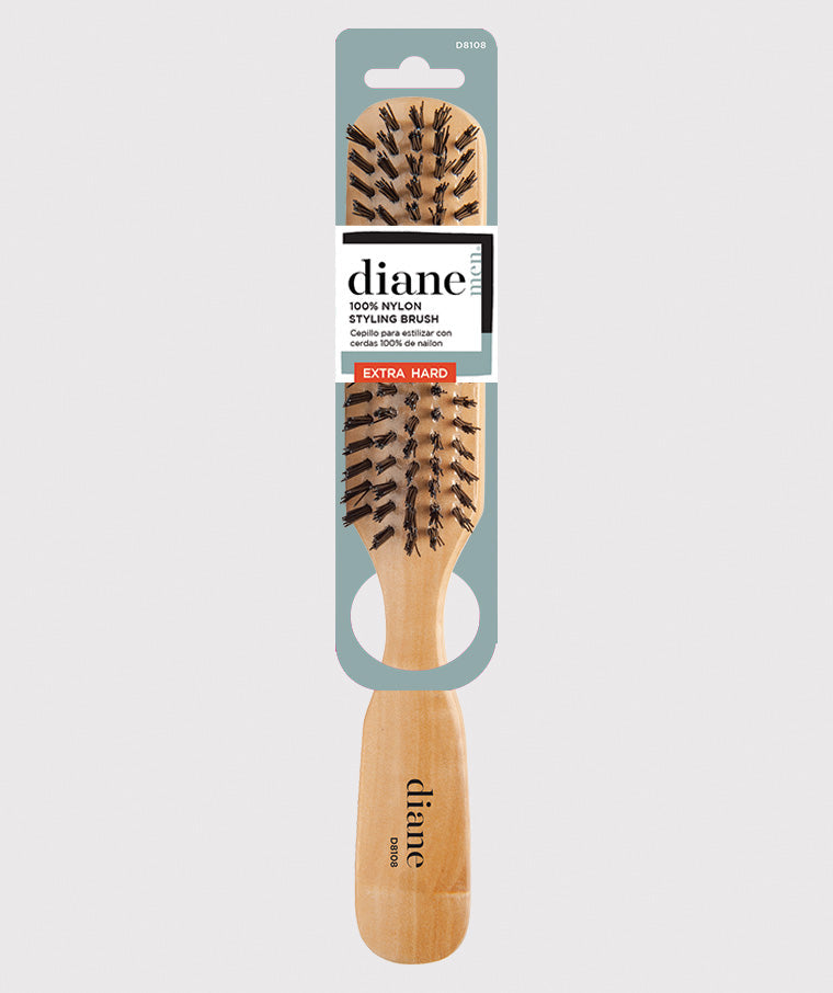 Diane 100% NYLON STYLING BRUSH Extra Hard D8108