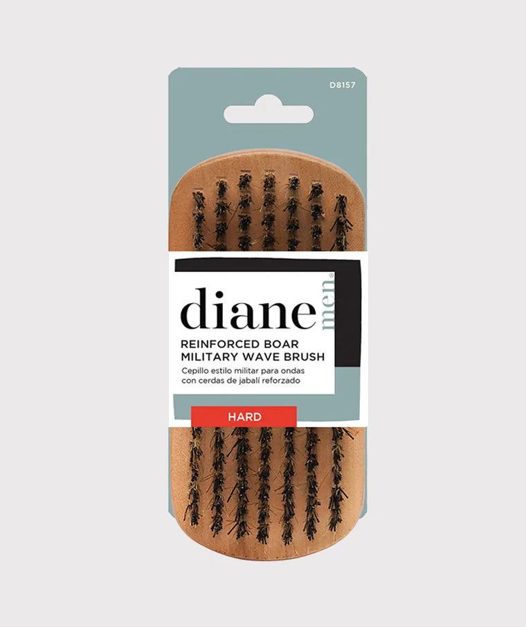 Diane Reinforced Boar Military Wave Brush Hard D8157