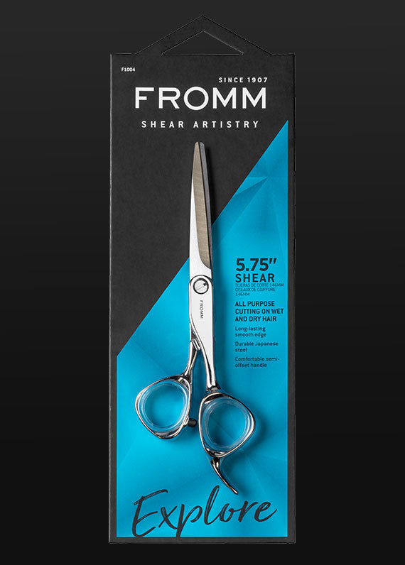 Fromm Artistry Explore Hair Cutting Shear 5.75" Silver
