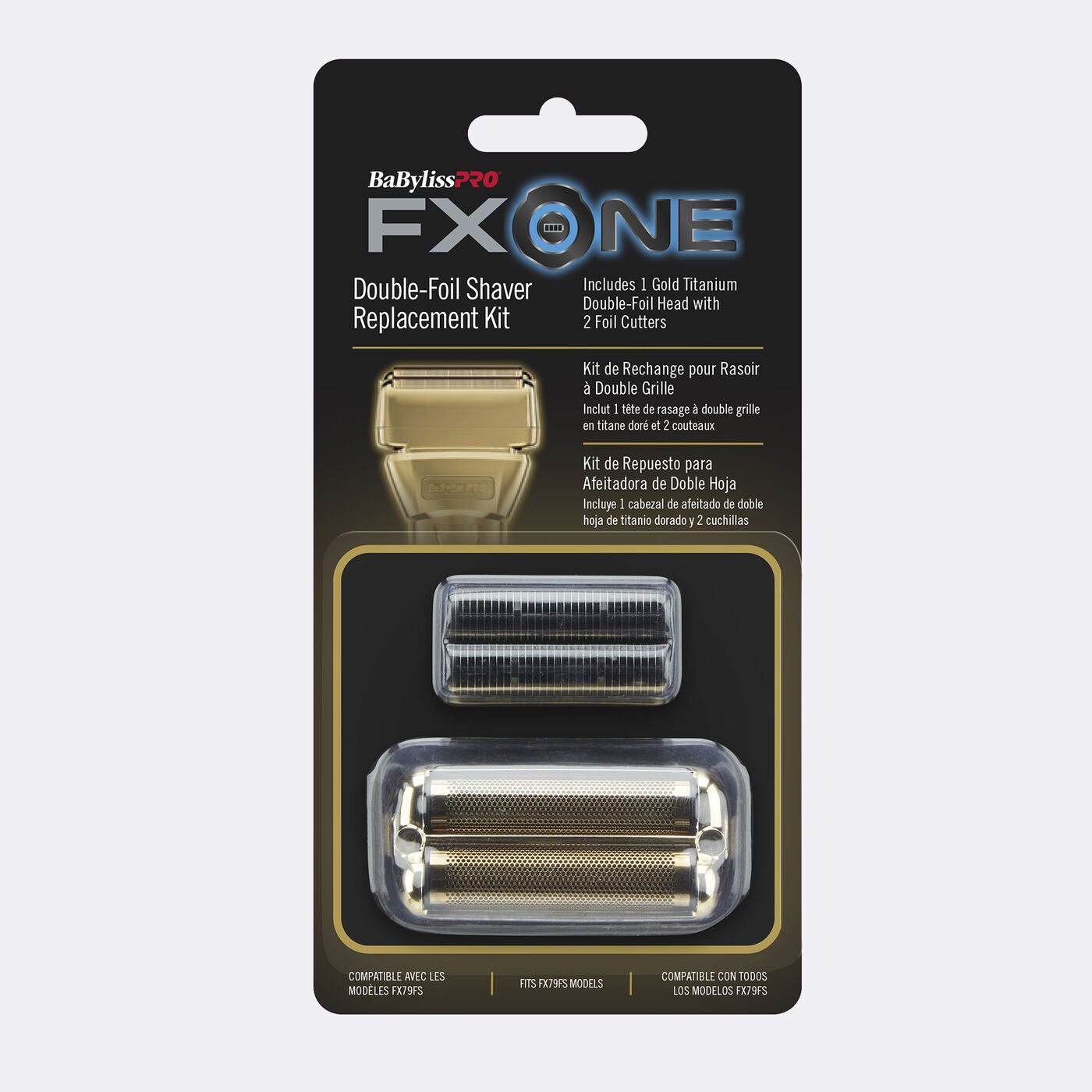 Babyliss PRO FXONE Double Foil / Cutter Replacement Gold