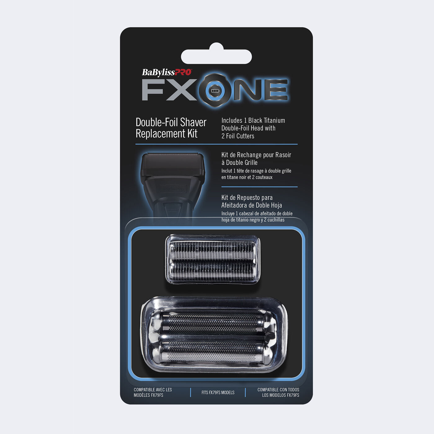 Babyliss PRO FXONE Double Foil / Cutter Replacement Black