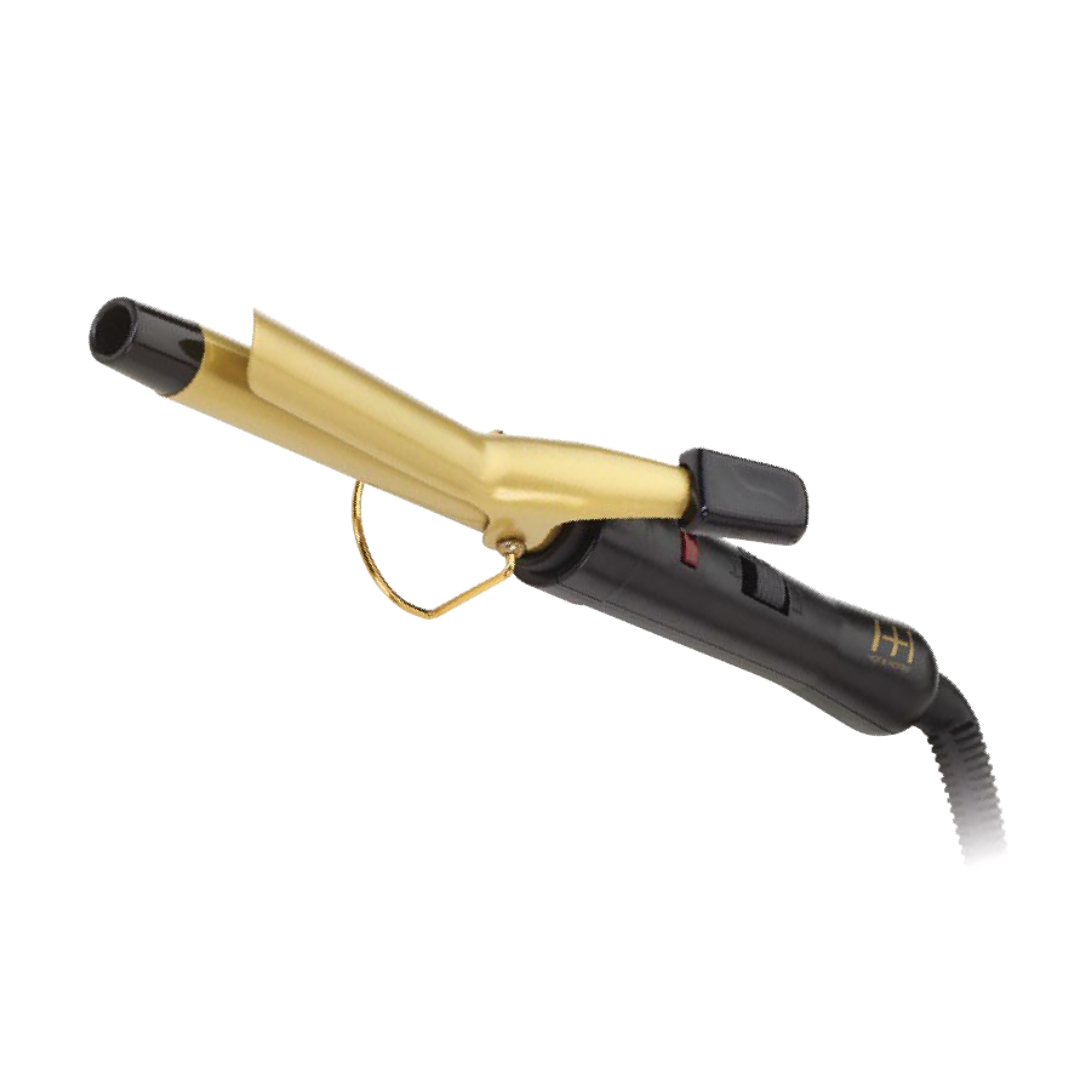 H&H Gold Ceramic Electric Curling Iron Ceramic 5/8"