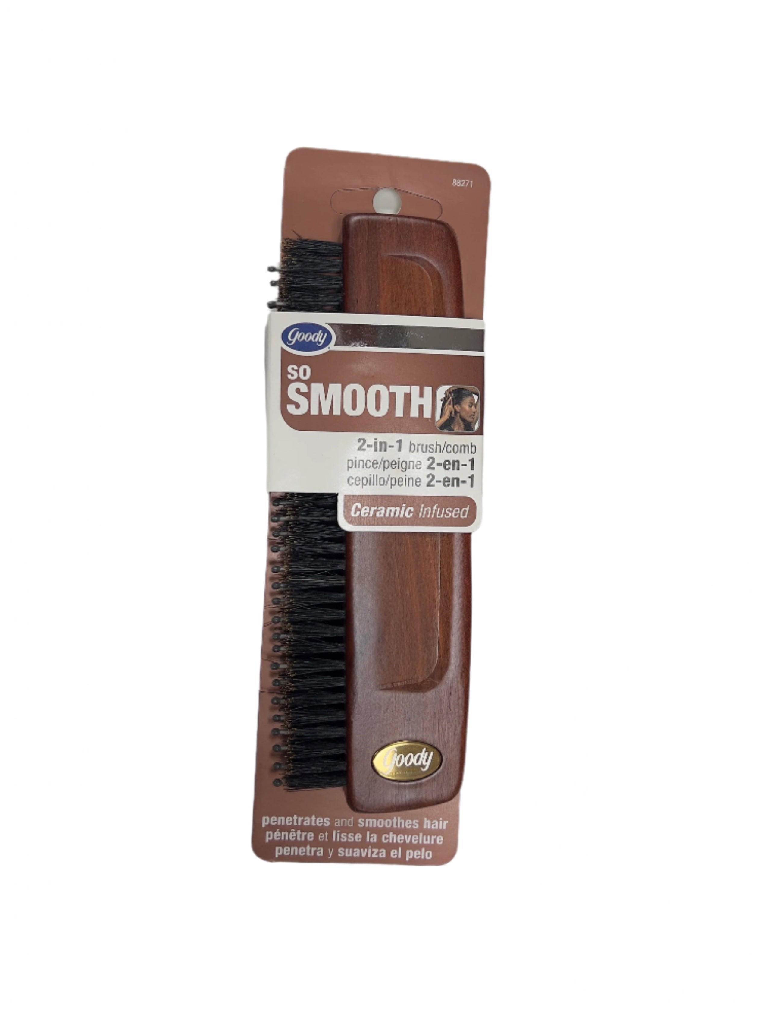 Goody So Smooth Ceramic 2-in-1 Brush Comb