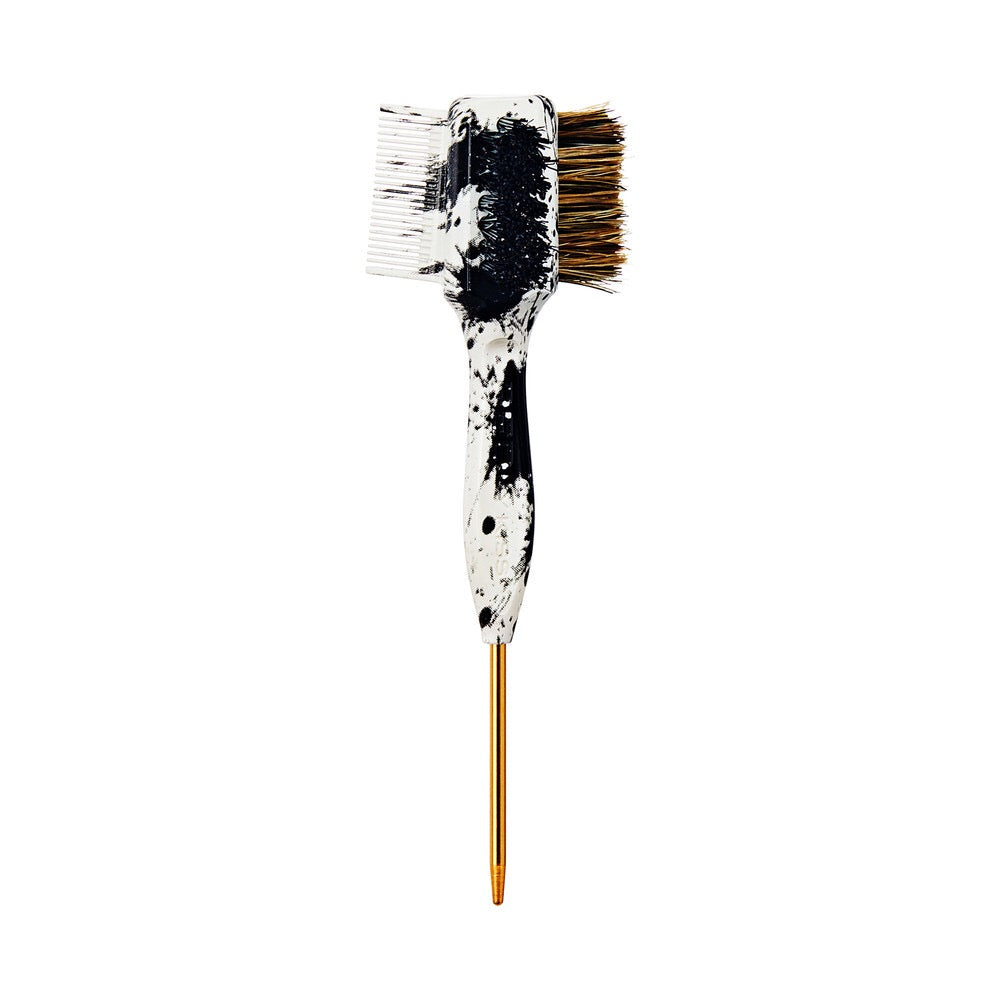 RED 360 Degree Mini Edge Brush Design Assorted