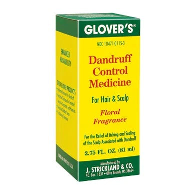 Glovers Dandruff Control Medicine Fragrance 2.75 oz