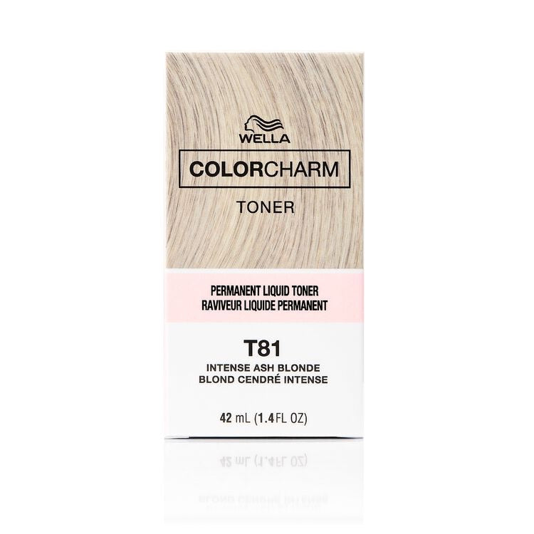 Wella Color Charm Liquid Toner T81 Intense Ash Blonde