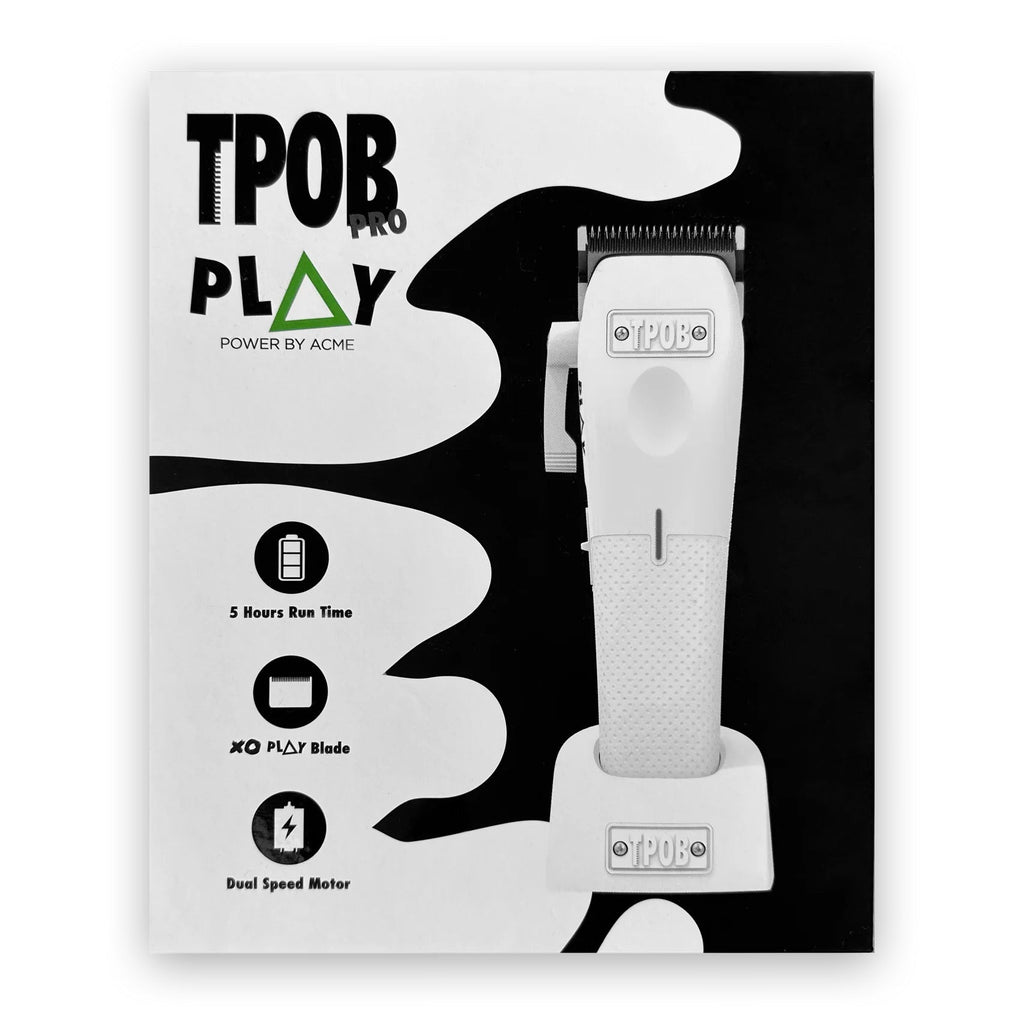 TPOB Play Clipper Whiteout