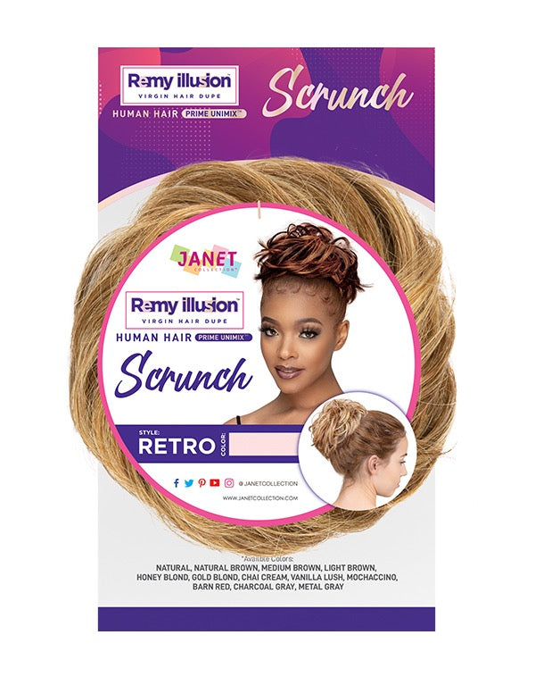 Janet Scrunch Remy Illusion Tendril