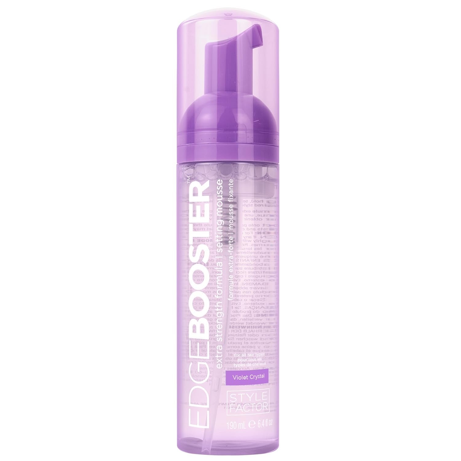 Edge Booster Extra Strength Setting Mousse Violet Crystal