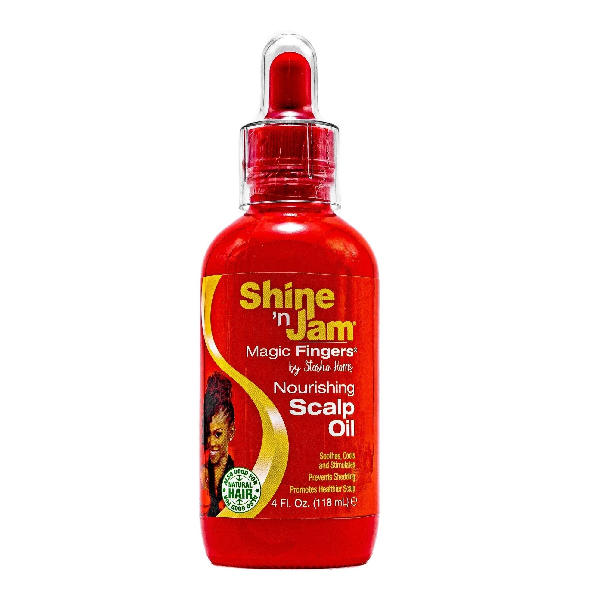 Ampro Shine N Jam Magic Fingers Scalp Oil 4oz