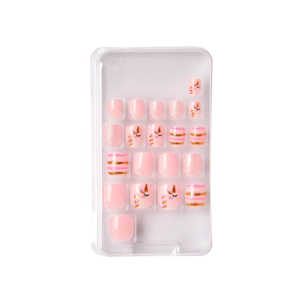 Gold Finger Little Diva Nails- Crystal Persuasion