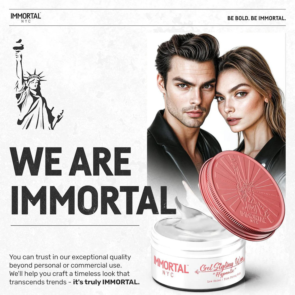 Immortal Gel Styling Wax "Hypnotic" 5.07 oz