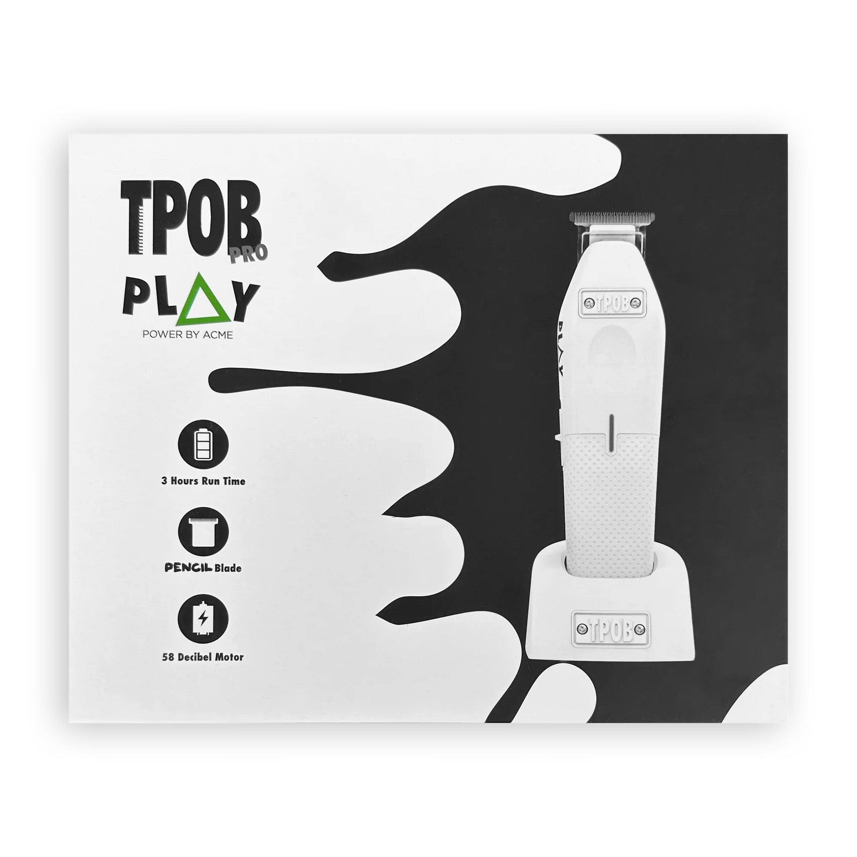 TPOB Play Trimmer Whiteout