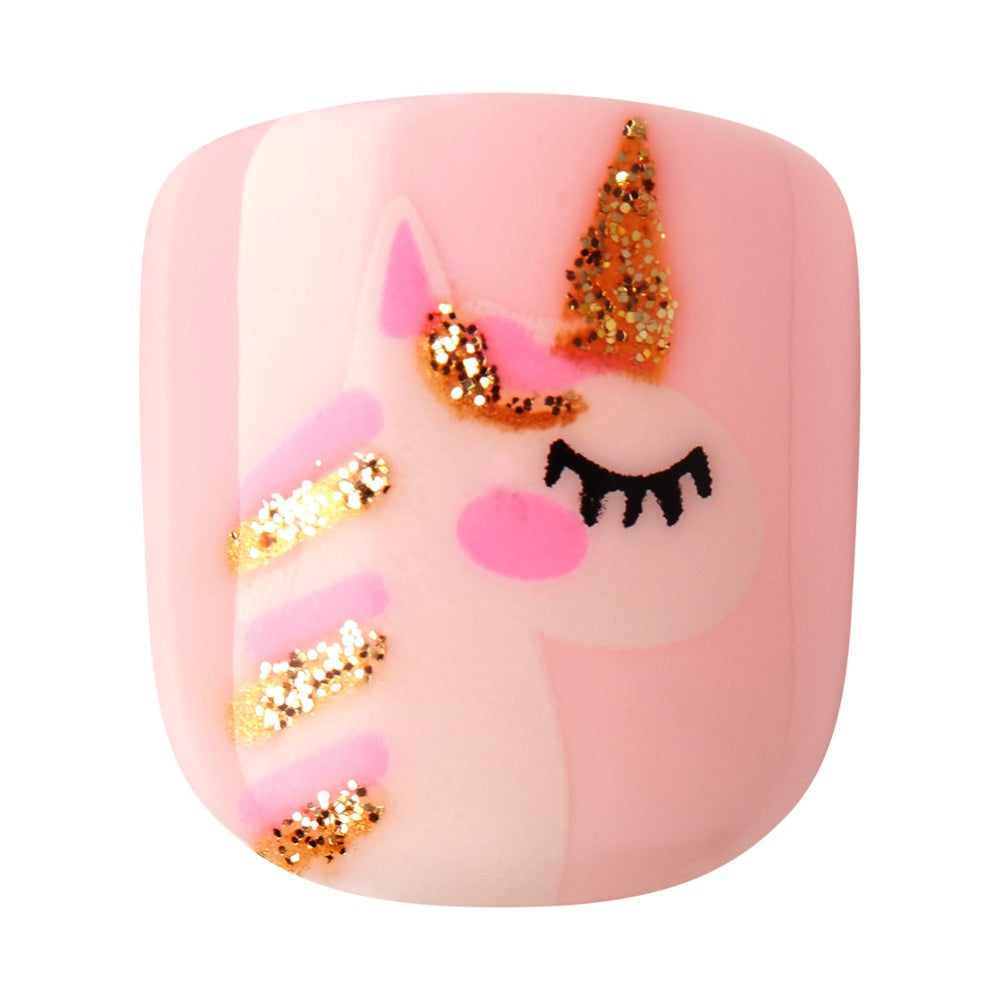 Gold Finger Little Diva Nails- Crystal Persuasion