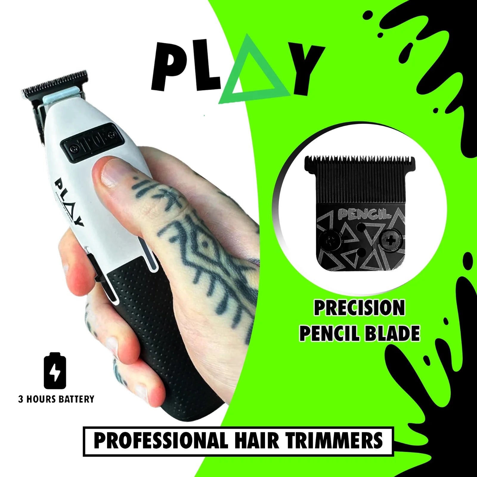 TPOB Play Trimmer Black & White