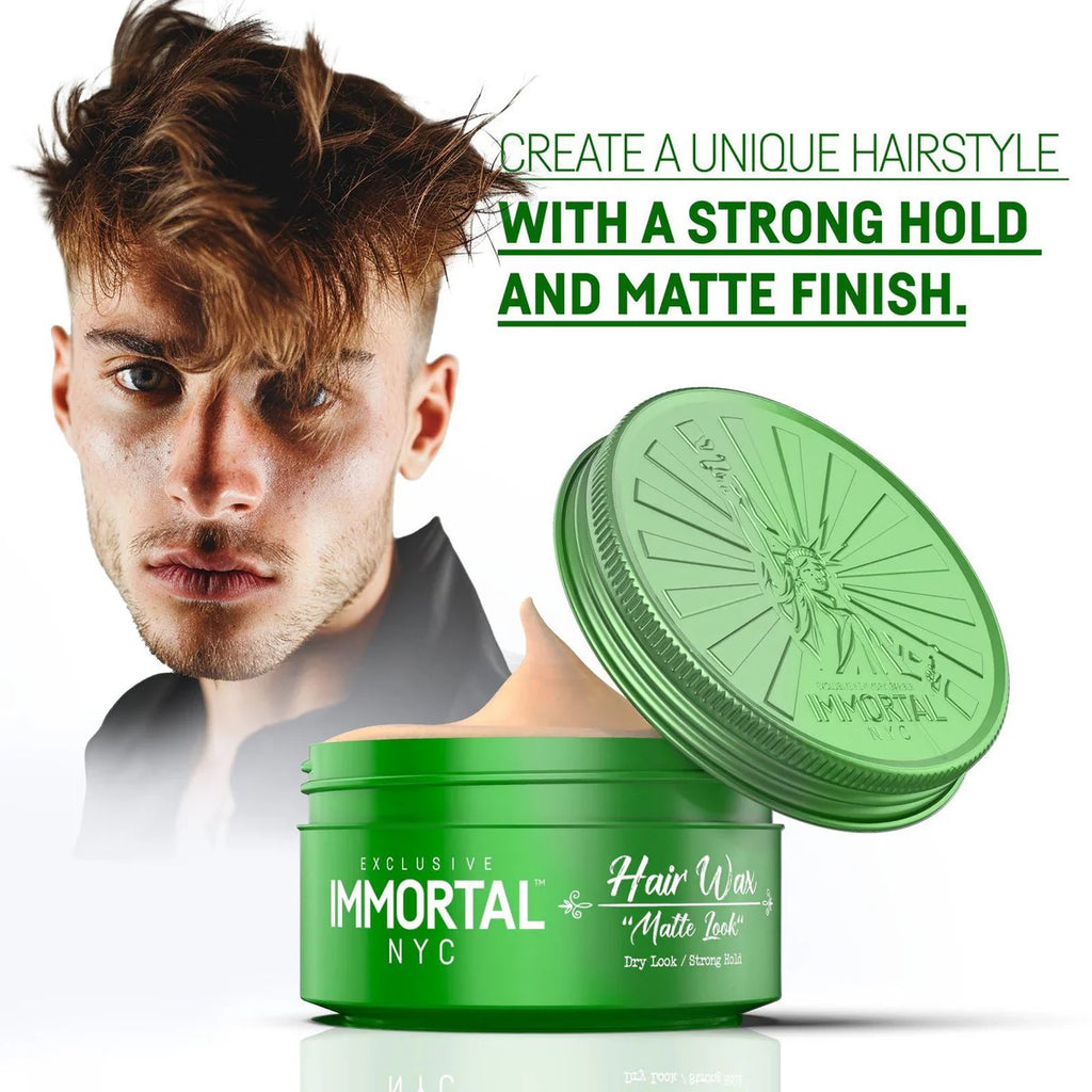 Immortal Hair Wax "Matte Look" 5.07 oz