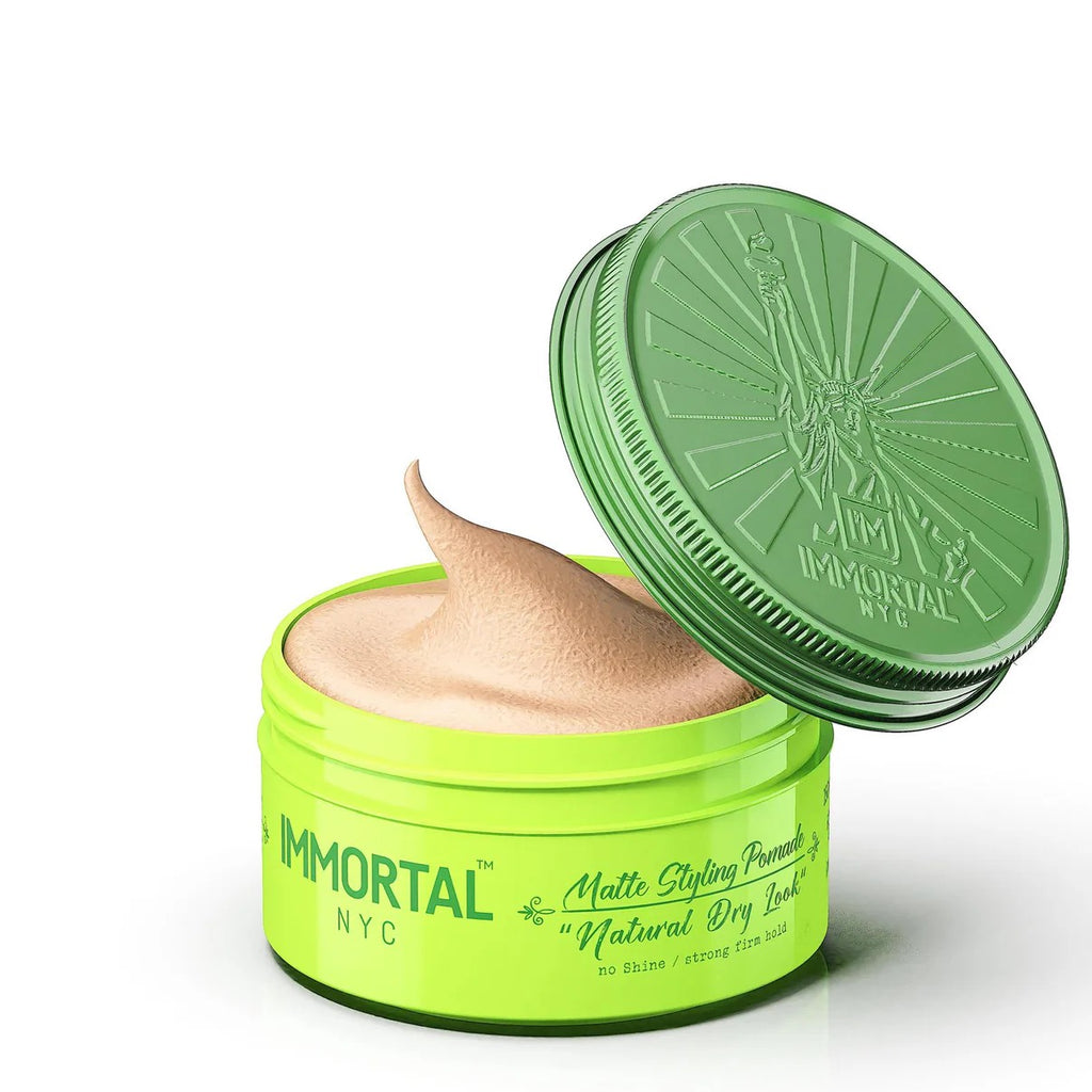 Immortal Matte Styling Pomade "Natural Dry Look" 5.07 oz