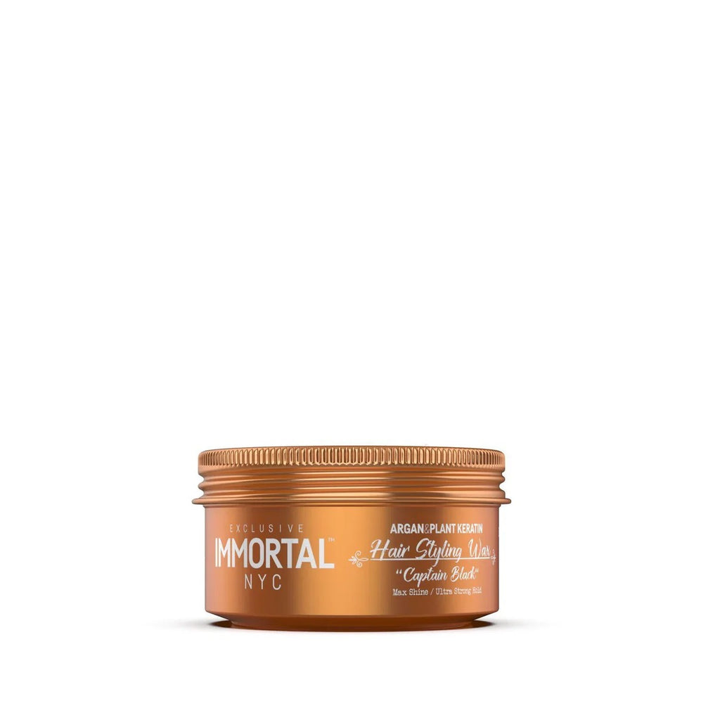Immortal Hair Styling Wax ''Captain Black'' 5.07 oz