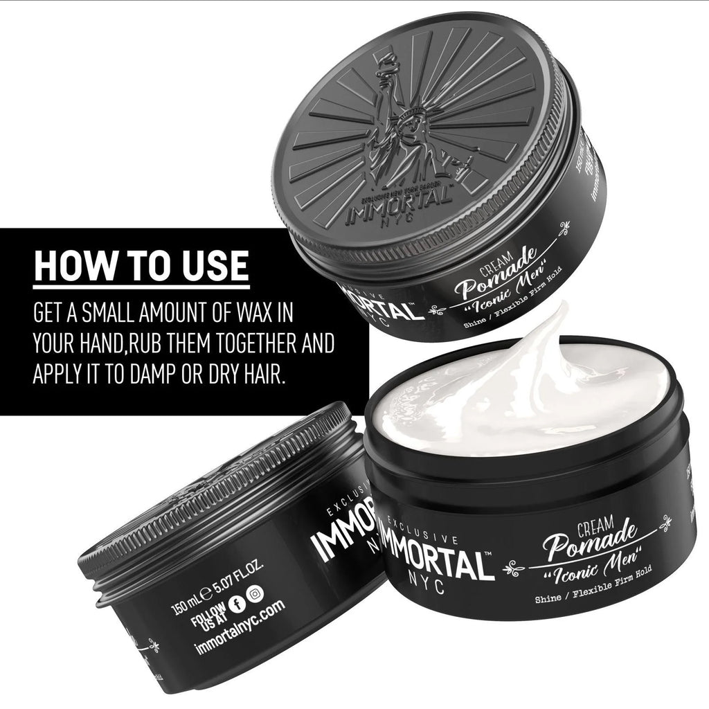 Immortal Cream Pomade "Iconic Man" 5.07 oz